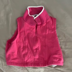 adika cropped zip up tank